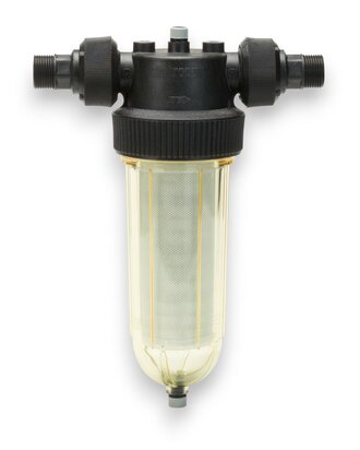 Complete filter NW25 - 1" met sleutel en filtervliezen (5st)