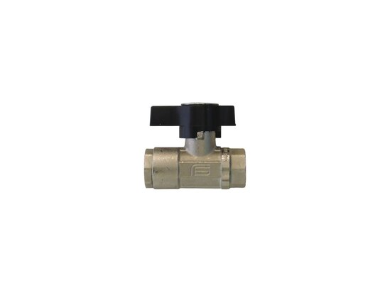 Nickel Plated Brass BV series Ball Valve 3/8"FF 210 bar