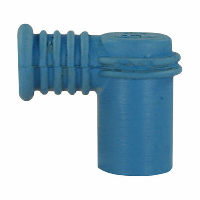 Zündkabelstecker blauw Winkel