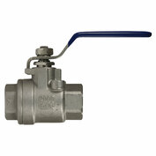 Kogelkraan 1/2IG 140 Bar RVS